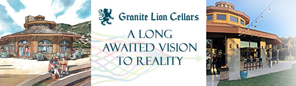 sketch of our vision to your reality, new wine tasting room in jamul, california